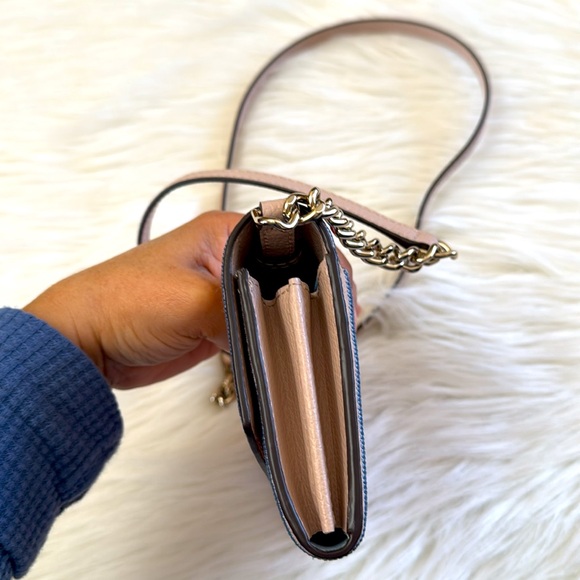 Kate Spade New York Eva Embroidered Wallet On A Change Clutch Crossbody Purse - Picture 8 of 16